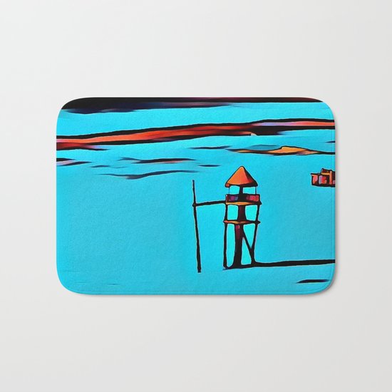 Baywatch Tower Bath Mat