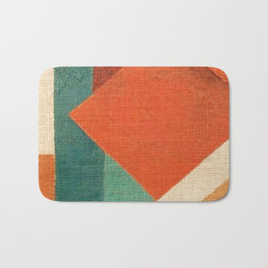 Simple Square Bath Mat
