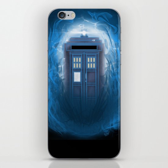Through the Time Stream iPhone & iPod Skin