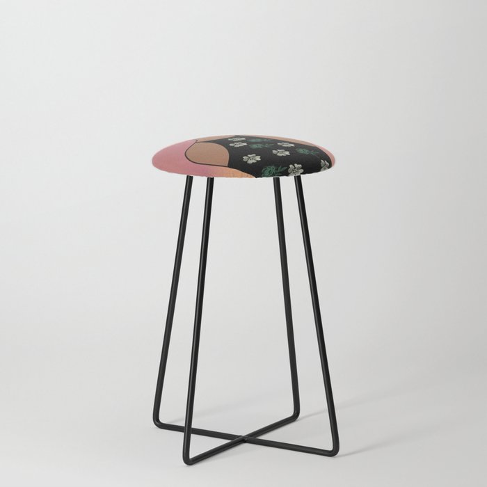 Woman At The Meadow 44 Counter Stool