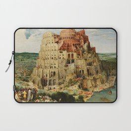 Tower Of Babel Pieter Bruegel The Elder Laptop Sleeve