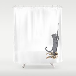 The Cats Shower Curtain