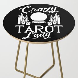 Fortune Telling Paper Cards Crystal Ball Side Table