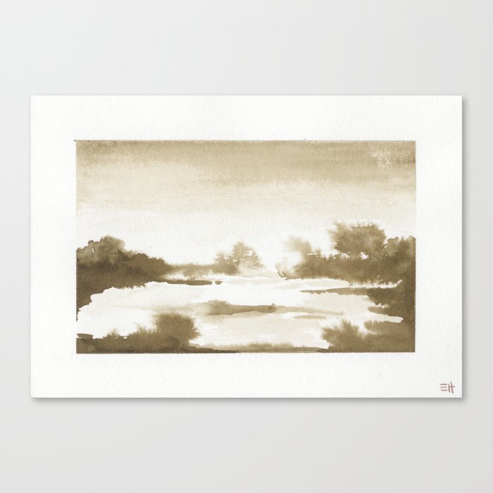 edisto marsh Canvas Print