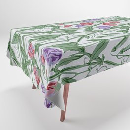 William Morris Sweet Pea pattern,Art Nouveau,Botanical,Nature,Arts And Crafts,Vintage,Decorative, Tablecloth