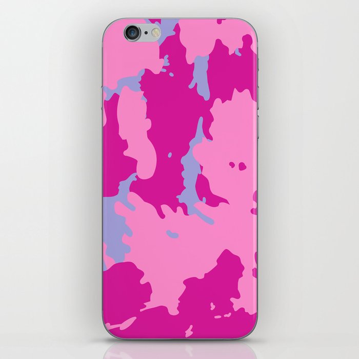 Retro Pastel Animal Print Spots iPhone Skin