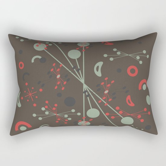 Atomic Autumn Rectangular Pillow