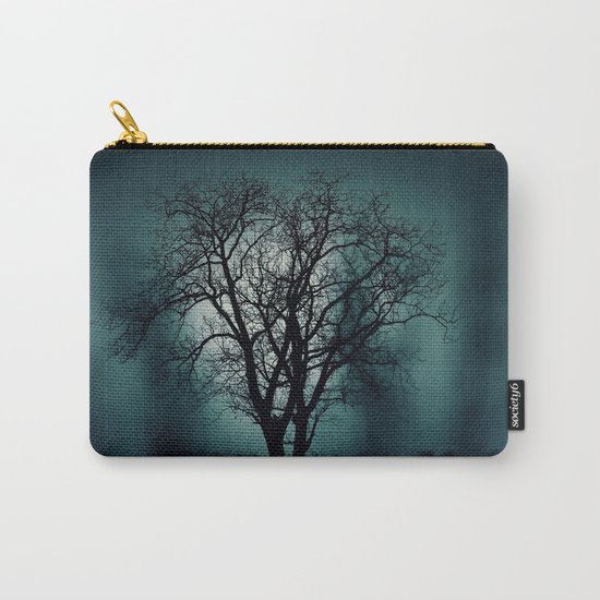 Black Tree Carry-All Pouch