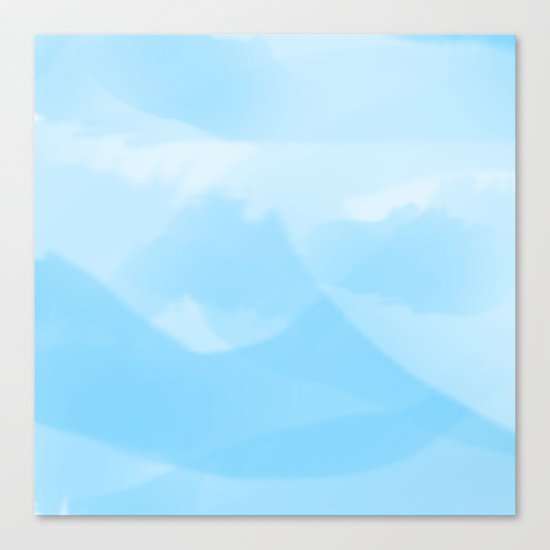 Blue Canvas Print