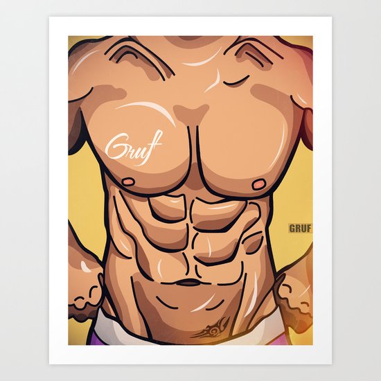 Super Press Art Print