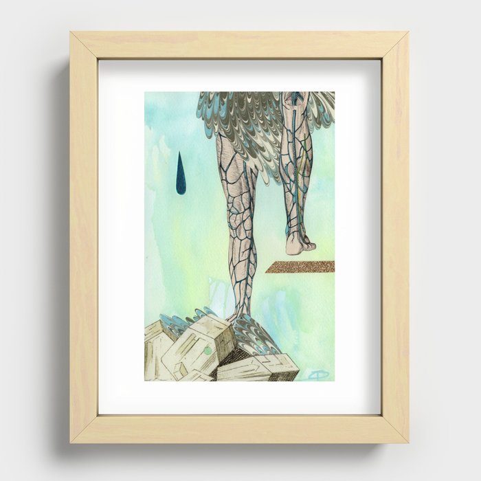 Legs Recessed Framed Print