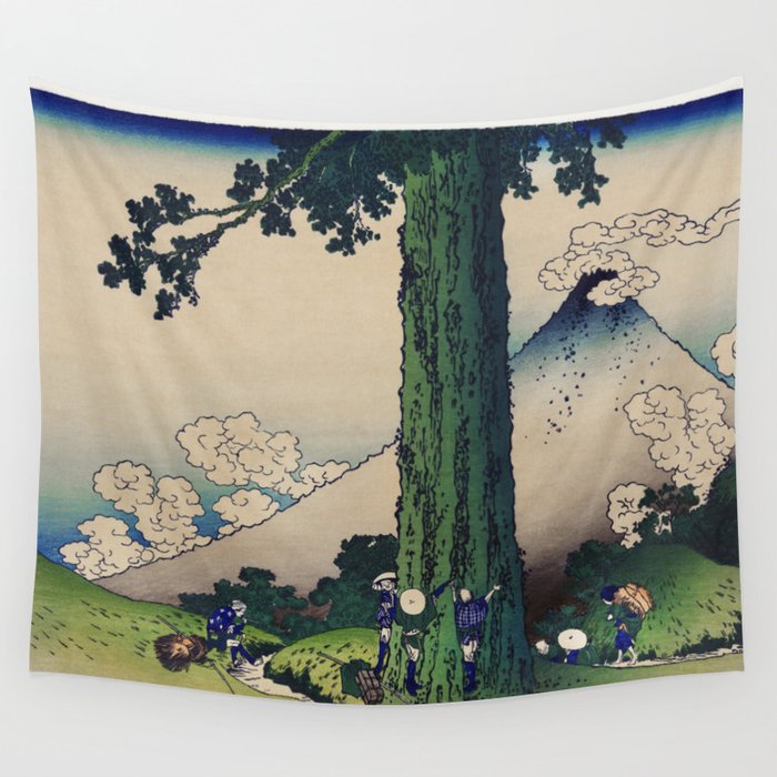 Hokusai tapestry 2025