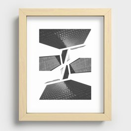 Structure Puzzle Recessed Framed Print