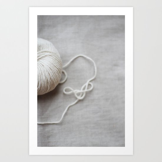 yarn Art Print