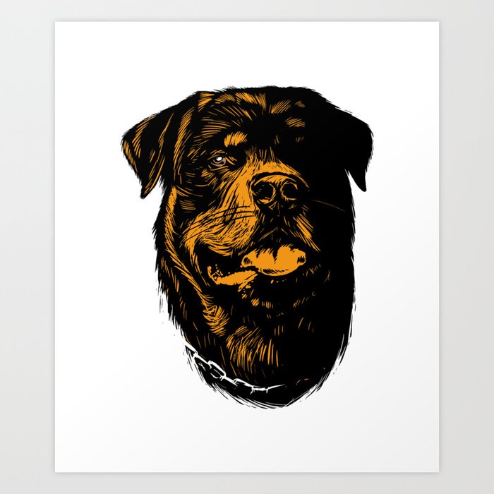 Cool rottweiler top