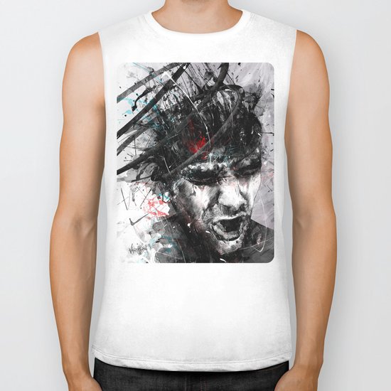 Spiral Combustion Biker Tank