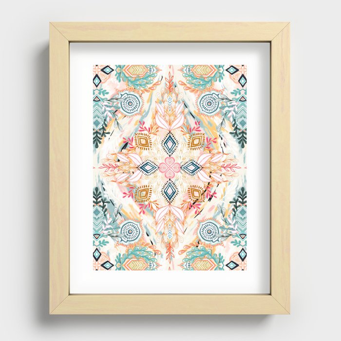 Wonderland in Spring Recessed Framed Print