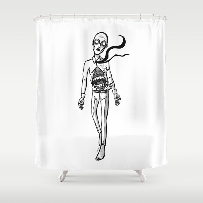 The Hunger Shower Curtain