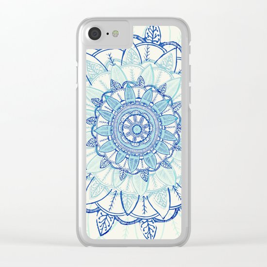 Mandala Clear iPhone Case