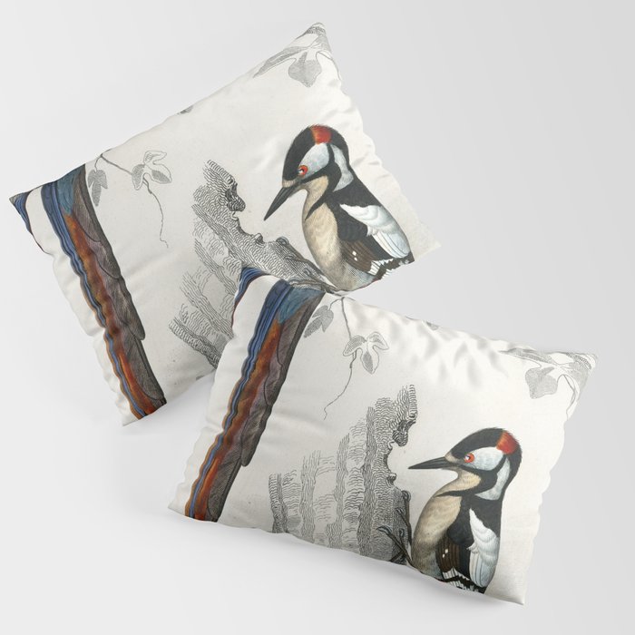 Different Types of Birds  Pillow Sham