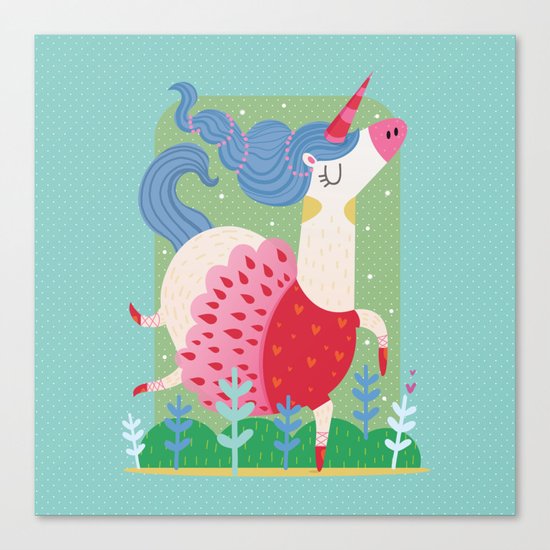 Ballerina Canvas Print