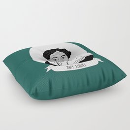 Mary Seacole Illustrated Portrait Floor Pillow