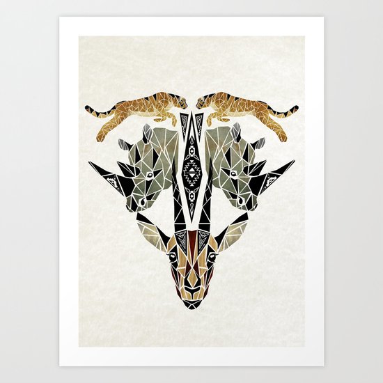 savane Art Print