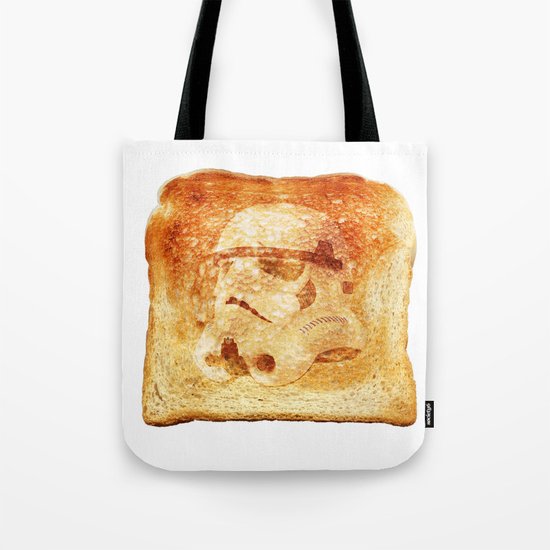 Stormtrooper Toast Tote Bag
