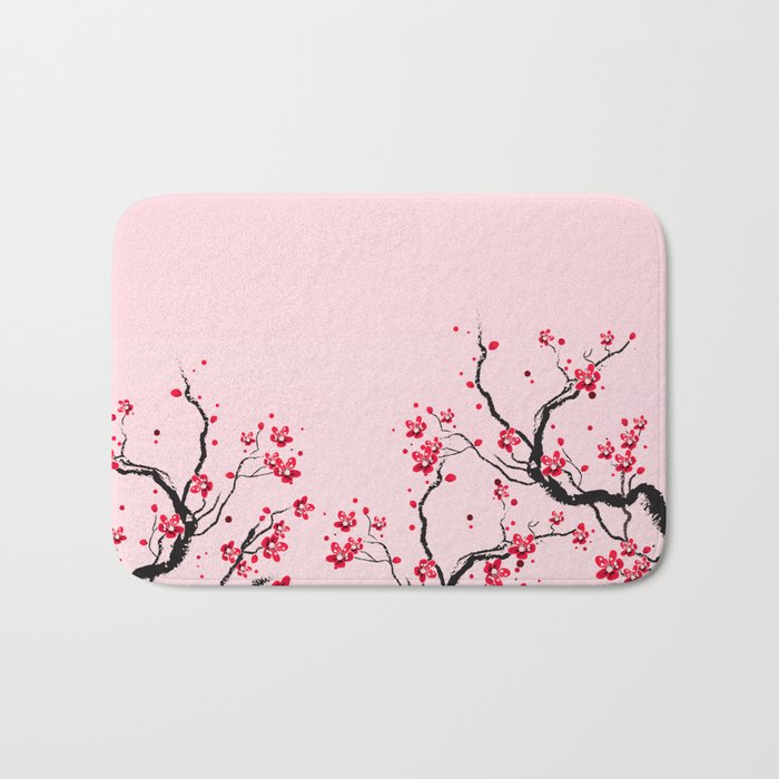 Cherry Blossom Bath Mat