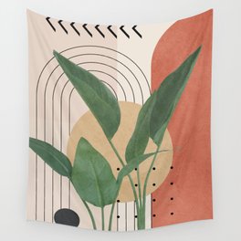 Nature Geometry V Wall Tapestry