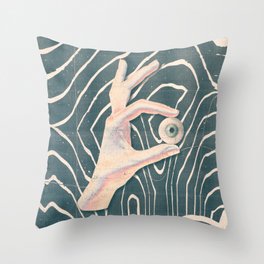 Lost & Found "Hand" Throw Pillow