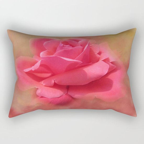Enchanting Elegant Rose Rectangular Pillow
