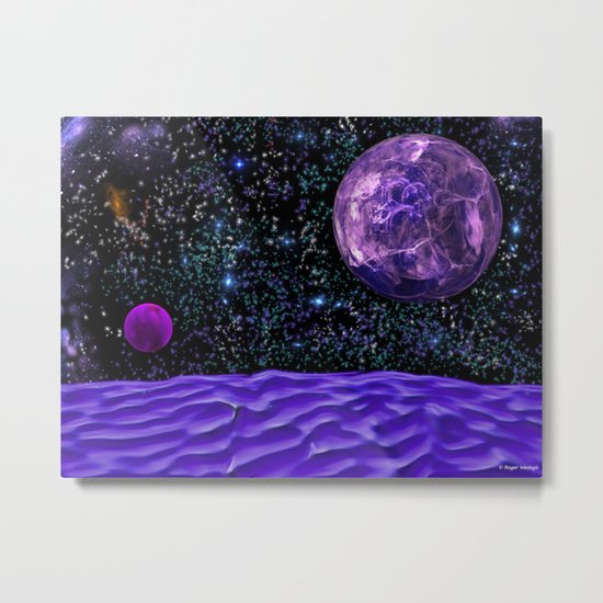 View From The Blue Moon Metal Print