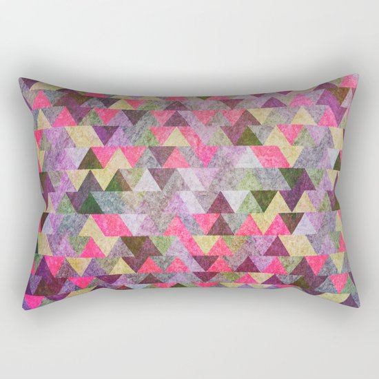 Geometric Pattern IX Rectangular Pillow