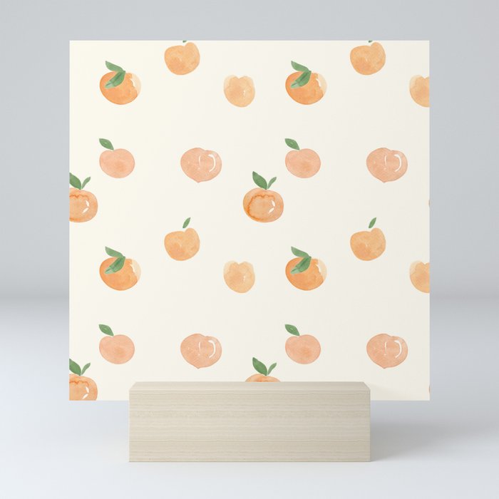 just peachy Mini Art Print