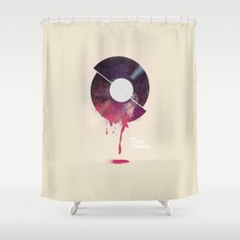 12inc cosmo Shower Curtain