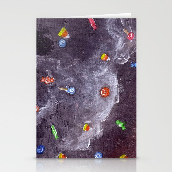 Candy Rain Stationery Cards