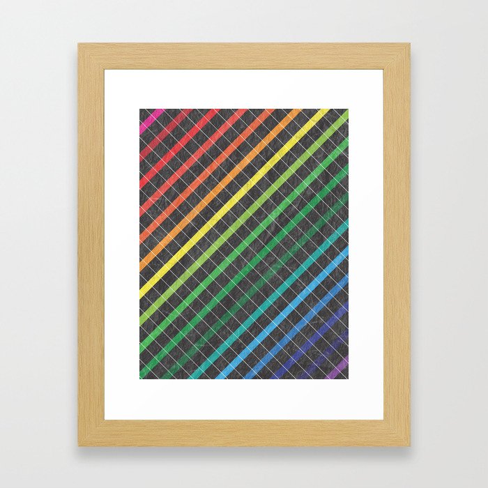 Rainbow Framed Art Print