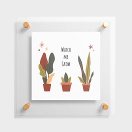 Home Plants Floating Acrylic Print