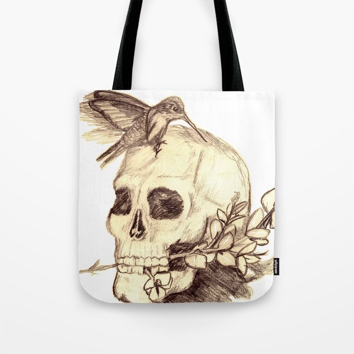 flying away with the time Tote Bag