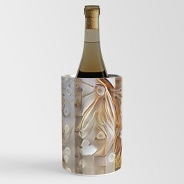 Forest Silver Gold Silk Collection Wine Chiller