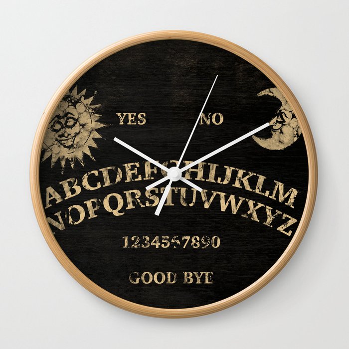 Ouija Wall Clock
