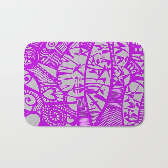 INK#8 Dawn Dance Bath Mat