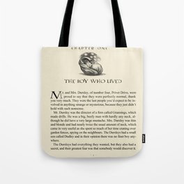 The Boy Who Lived Tote Bag