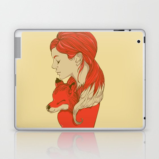 Lady Fox Laptop & iPad Skin