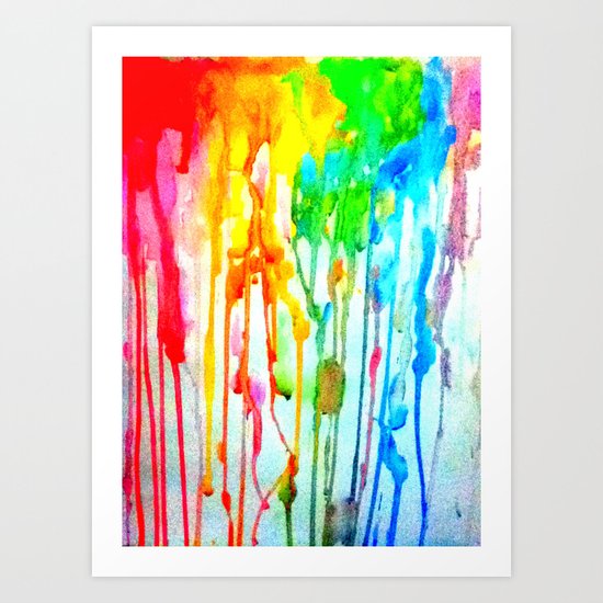 Colors of life : Colors Series 3 Art Print