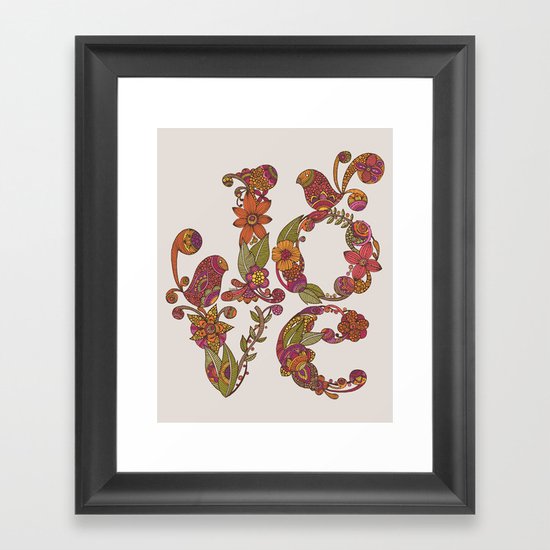 Love Framed Art Print