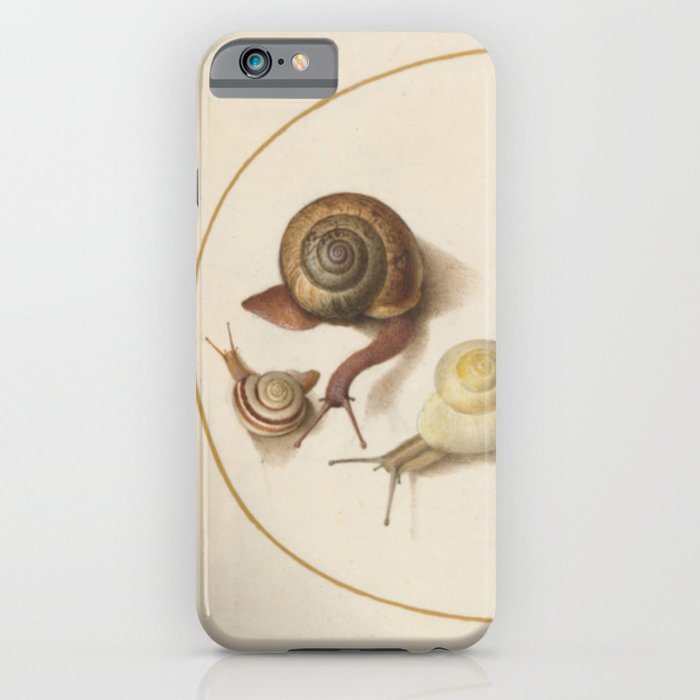 Naturalist Snails iPhone Case
