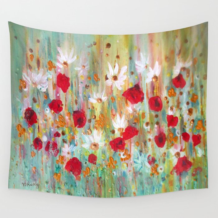 A summer meadow Wall Tapestry