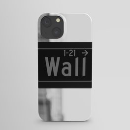 Wall St. Minimal - NYC iPhone Case
